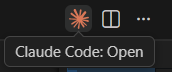 Claude Code: Openアイコン
